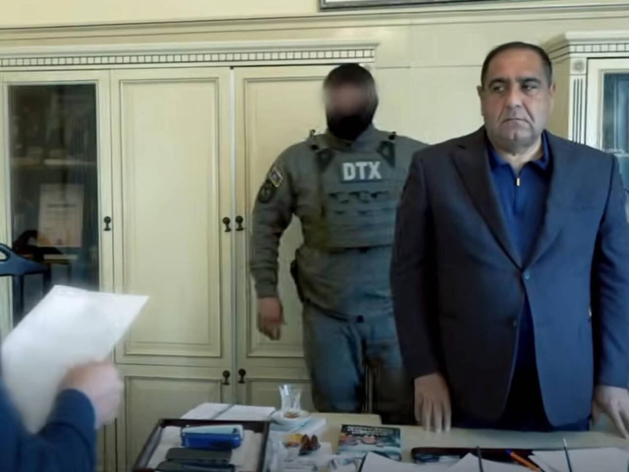 DTX Balakənin sabiq icra baş&ccedil;ısını həbs etdi  Əməliyyat VİDEOsu