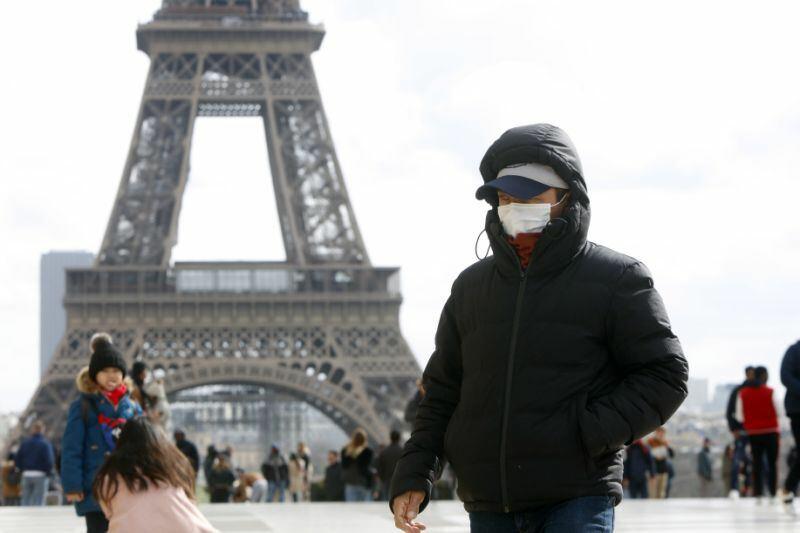 Fransada koronavirusa rekord sayda yoluxma qeydə alınıb