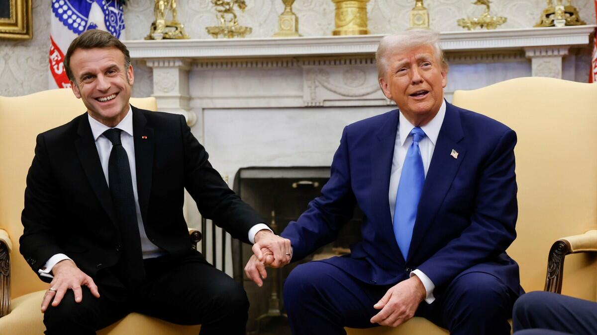 &ldquo;Əgər bu təhdidlər təsdiqlənərsə...&rdquo;  Makron