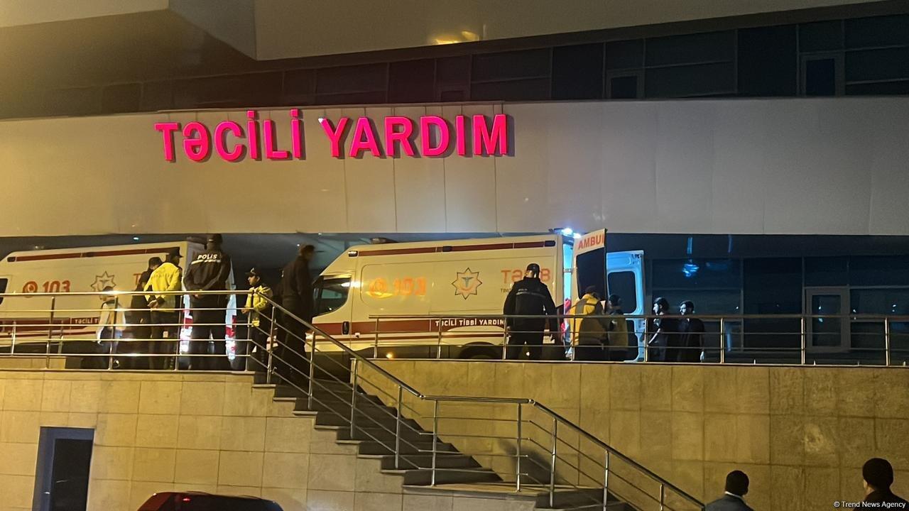 Təyyarə qəzasında yaralanan Azərbaycan vətəndaşları "Yeni Klinika"ya gətirilib 