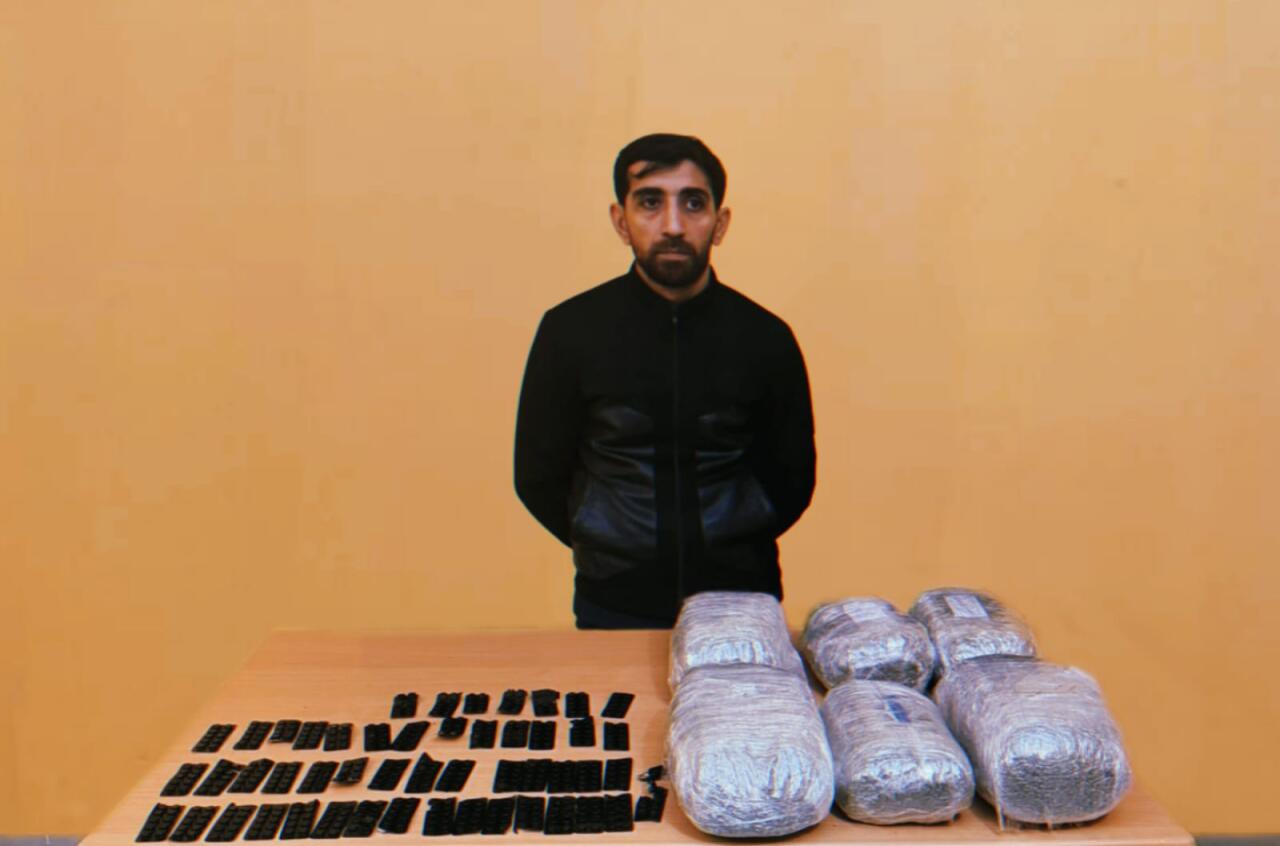 İrandan Azərbaycana 54 kq narkotik keçirilməsinin qarşısı alındı