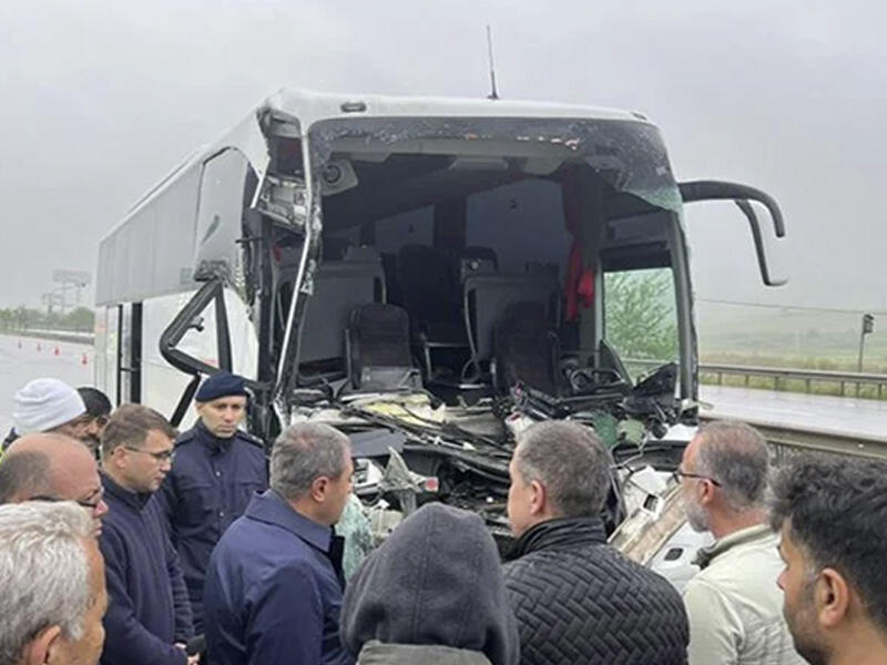 Türkiyədə ağır qəzada 31 uşaq yaralandı