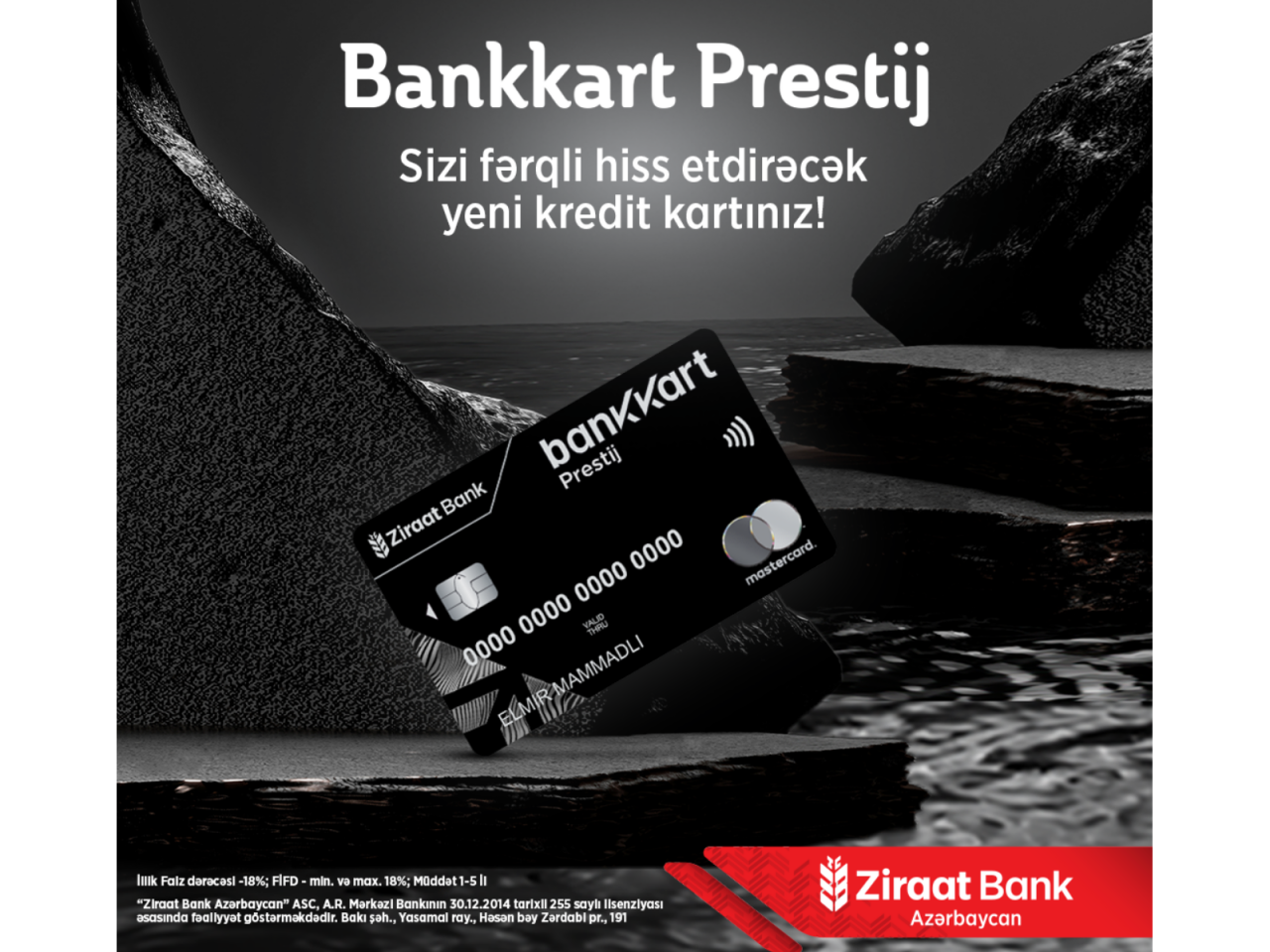 Ziraat Bank Azərbaycan premium &uuml;st&uuml;nl&uuml;klərlə dolu yeni  &lsquo;&rsquo;Bankkart Prestij&rsquo;&rsquo; kredit kartını təqdim edir!