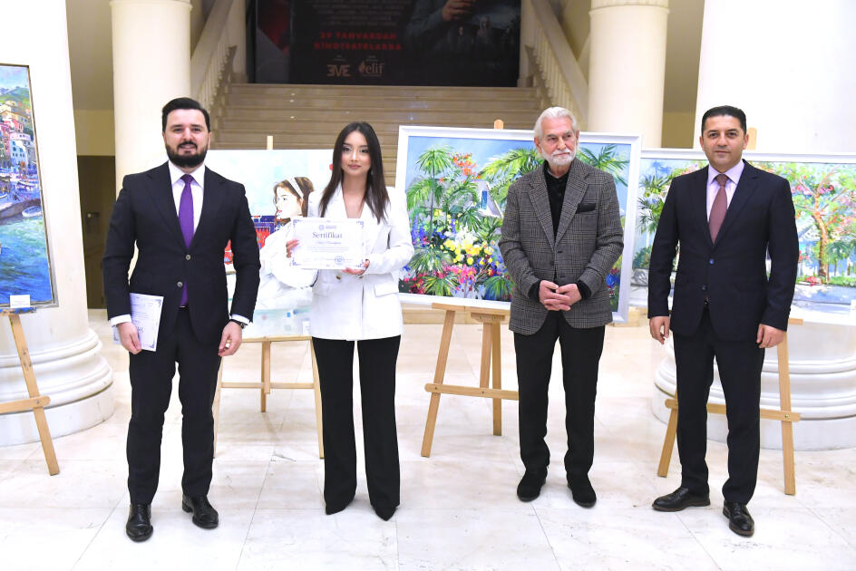 "Bizi Birləşdirən Mədəniyyət" İctimai Birliyi "Bu g&uuml;n&uuml;n rəssamı" layihəsini təqdim edib  FOTO