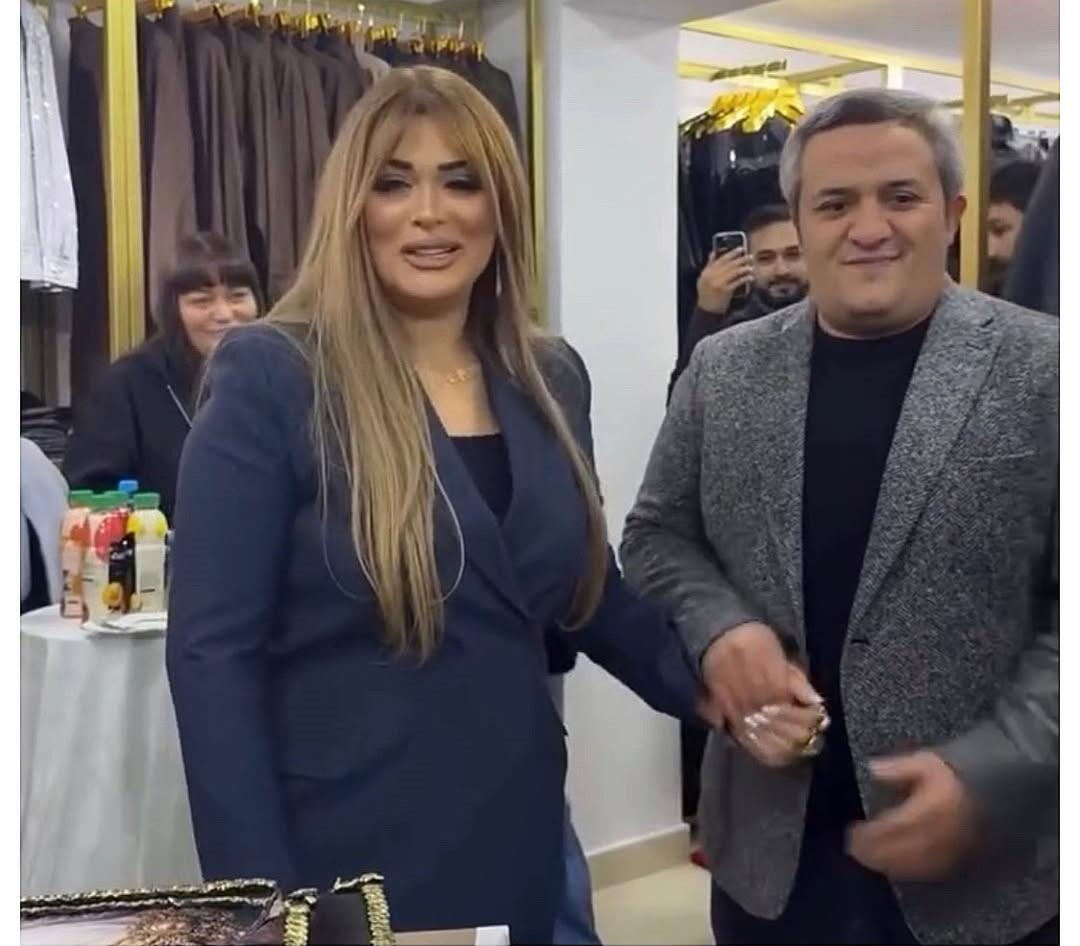 Orxan Lökbatanlı xanımına mağaza A&Ccedil;DI: ilk dəfə görüntüləndilər 