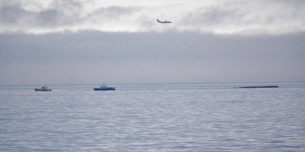 Baltik dənizində toqquşan iki yük gəmisindən biri batıb