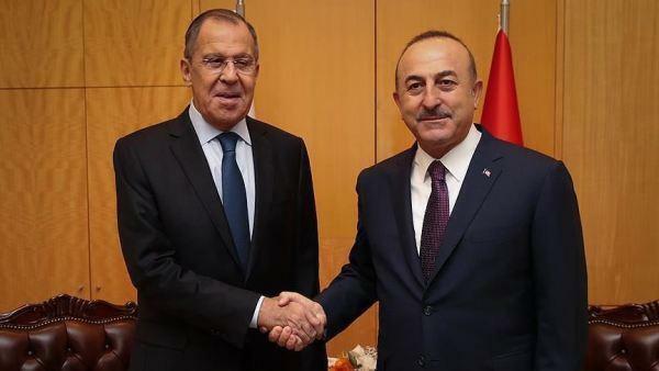 Çavuşoğlu və Lavrov arasında görüş olub