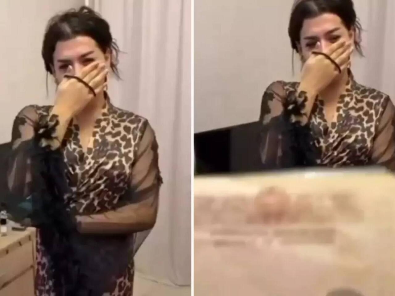 Pasportuna baxanda sevgilisinin kişi olduğunu öyrəndi  VİDEO