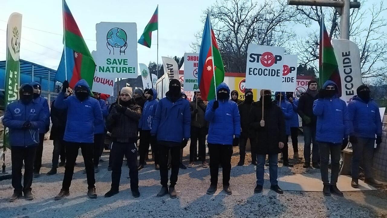 Laçın yolu: şaxtaya rəğmən, artıq