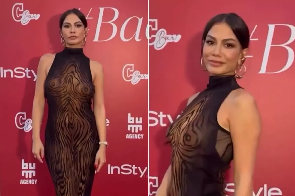 "Eşref Rüya"nın "Nisan"ı libası ilə gecəyə damğa vurdu 