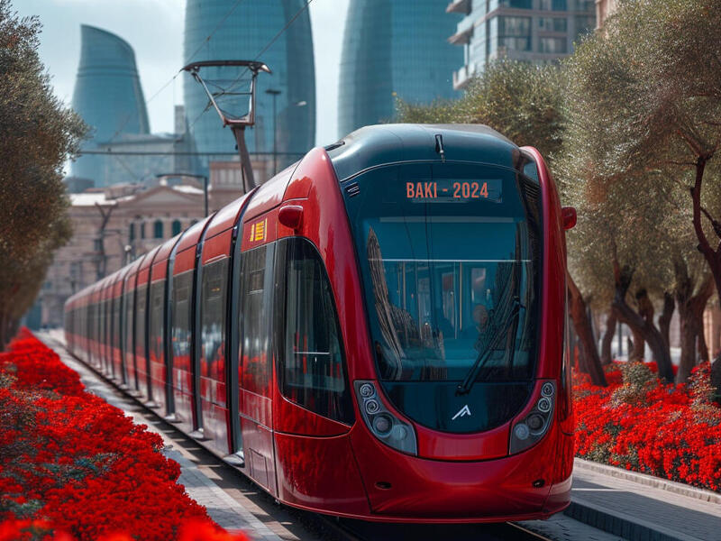 Bakıda tramvay xətti bu ərazilərdən keçəcək 