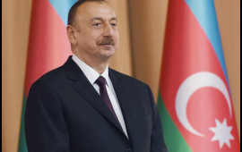 Prezident Astanada Heydər Əliyev küçəsinin açılışında iştirak edib