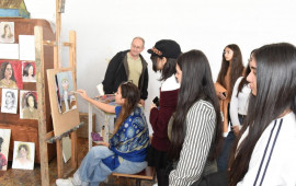 "Art Weekend" festivalı çərçivəsində Rəssamlıq Akademiyasında açıq qapı günləri keçirilib  FOTO