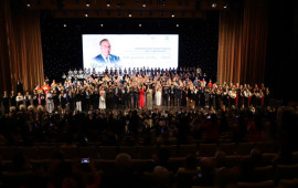 Heydər Əliyevin anadan olmasının 102ci ildönümünə həsr olunan bədii yaradıcılıq müsabiqəfestivalının yekun konserti keçirilib
