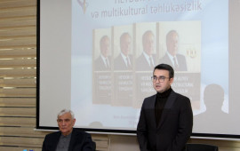 “Heydər Əliyev və multikultural təhlükəsizlik” kitabının təqdimatı keçirildi