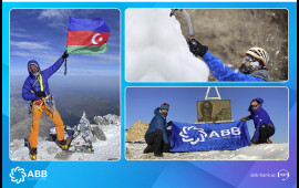 Everesti fəth etmiş ilk Azərbaycan alpinisti ABBnin dəstəyi ilə tarixi səfərinə başladı!