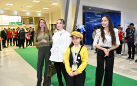 Leyla Əliyeva Beynəlxalq STEAM Azərbaycan Festivalını ziyarət edib 