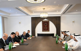 Prezidenti Xankəndidə Sultan Əhməd ƏlCabiri qəbul edib  FOTO