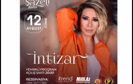 Türkiyə ulduzu İntizar "Şazeli Bahçe" festivalı çərçivəsində konsertlə çıxış edəcək