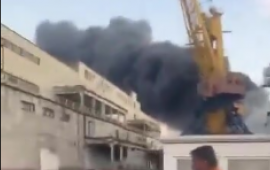 Rusiya Ukraynada Türk gəmisini vurdu 