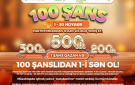 Kanon Bonus Loyallıq Proqramından Möhtəşəm "100 Şans" Müsabiqəsi!