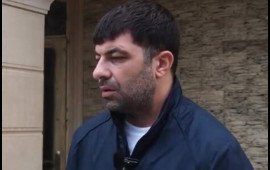 Azərbaycanda qadın keçmiş ərini döydürdü  VİDEO