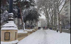 Qarlı hava şəraiti bu vaxtadək davam edəcək 