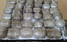 İrandan Azərbaycana 40 kq narkotik keçirilməsinin qarşısı alınıb