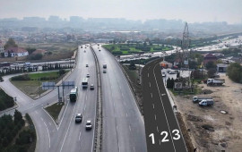 Zabrat yoluna da avtobus zolağı çəkildi