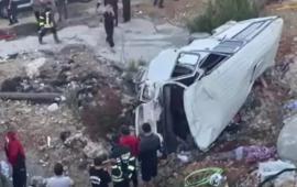 Türkiyədə avtobus xəndəyə yuvarlandı  5 ölü, 10dan çox yaralı var 