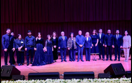 Azərbaycan Milli Konservatoriyasında "Zaman onu seçdi" adlı tədbir keçirilib  FOTO