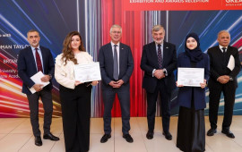 Böyük Britaniyanın Bakıdakı səfirliyi "Women in Architecture Competition" müsabiqəsinin qaliblərini mükafatlandırıb 