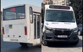 Böyük avtobusları "Qazel"lə əvəzlədilər  Sərnişinlər narazıdır