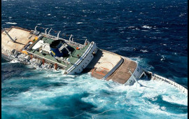 İran ərazisində Tanzaniya gəmisi batdı  VİDEO