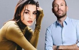 Hande Er&ccedil;elə prod&uuml;ser sevgilisindən b&ouml;y&uuml;k jest