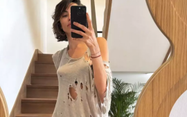Günay tül geyimi ilə müzakirə yaratdı  FOTO