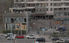 Azərbaycanın hücuma məruz qalan səfirliyindən FOTOLAR