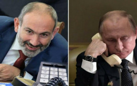 Nikol Paşinyan 44 günlük müharibə zamanı Putinlə 60 dəfə telefonla danışıb