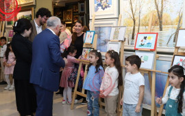 “Xatirə olacaq səhnələr” adlı sərgi açıldı  FOTO