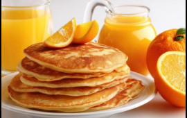 Portağallı pankek resepti: səhər yeməyinin ən ətirli qonağı