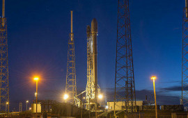 "SpaceX" şirkəti "Starlink" peykləri ilə raket buraxılışını həyata keçirib