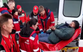 Kiyevə raket zərbəsi nəticəsində ıcnıbi jurnalist yaralanıb