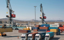 Yanvaraprel aylarında Livandan Türkiyə limanlarına 1 milyon tondan çox yük daşınıb
