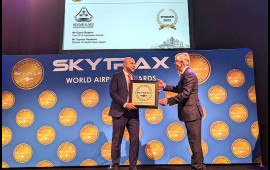 Heydər Əliyev Beynəlxalq Aeroportu növbəti dəfə nüfuzlu “Skytrax” mükafatına layiq görülüb 