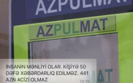 “Azpulmat” əməkdaşı müştərini təhqir etdi: “Adamın mənliyi olar” –