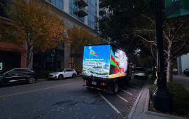 ABŞdə Zəfər Günü münasibəti ilə məlumatlandırma aksiyası keçirilir  FOTO