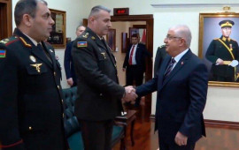 Yaşar Gülər Ankarada Azərbaycan generalları ilə görüşdü 