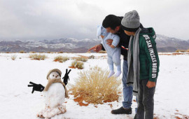 Ərəbistan səhrasında 30 il sonra ilk dəfə 