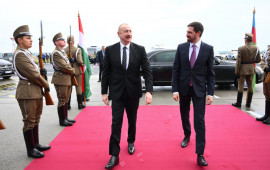 İlham Əliyevin Macarıstana işgüzar səfəri başa çatıb 
