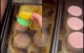 Mc Donaldsda çəkilən görüntülər şoka salır  Burqerlər belə hazırlanırmış  VİDEO